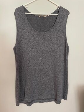 Women’s Sleeveless Grey Tank Top